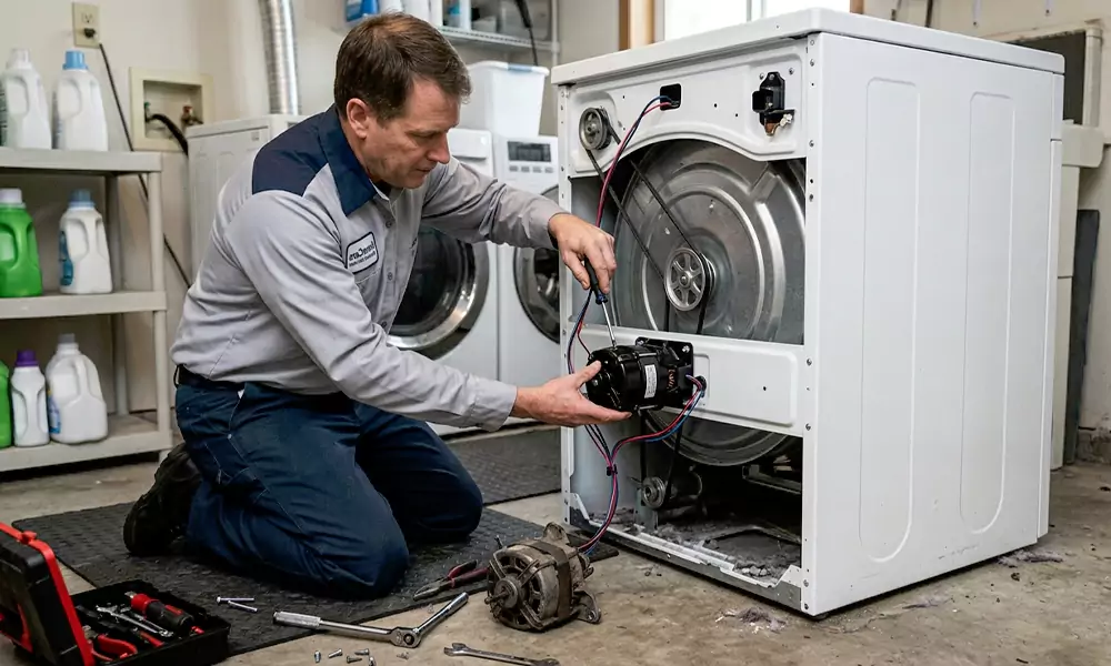 Dryer Motor Replacement in Westborough, MA