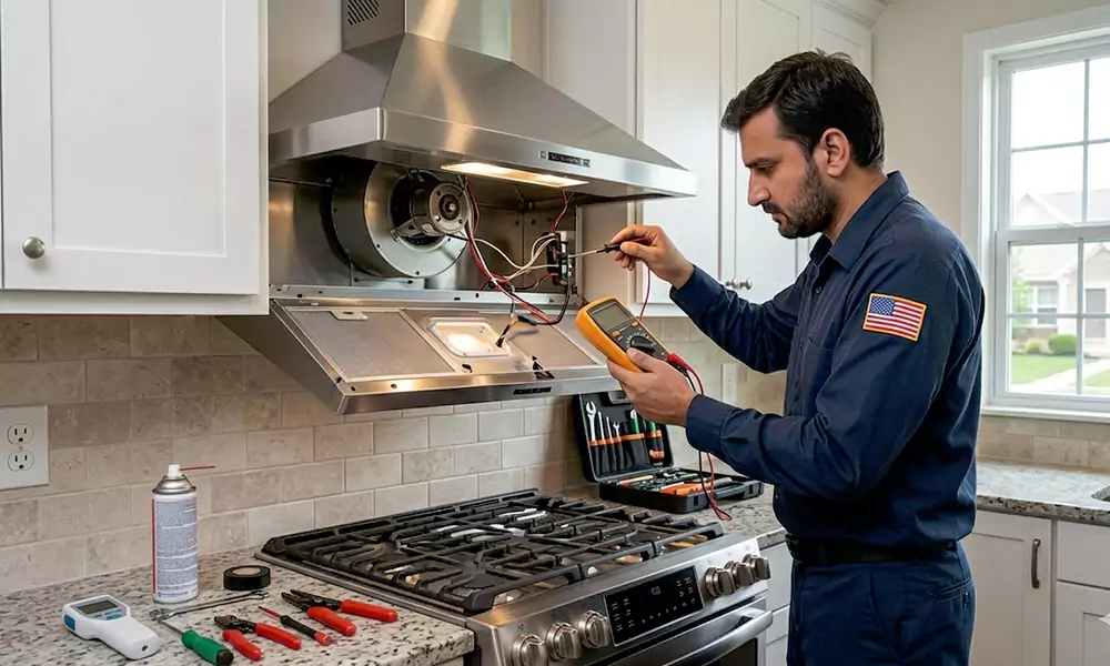 Range Hood Repair in Westborough, MA